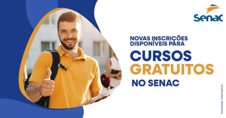 Cursos gratuitos do SENAC